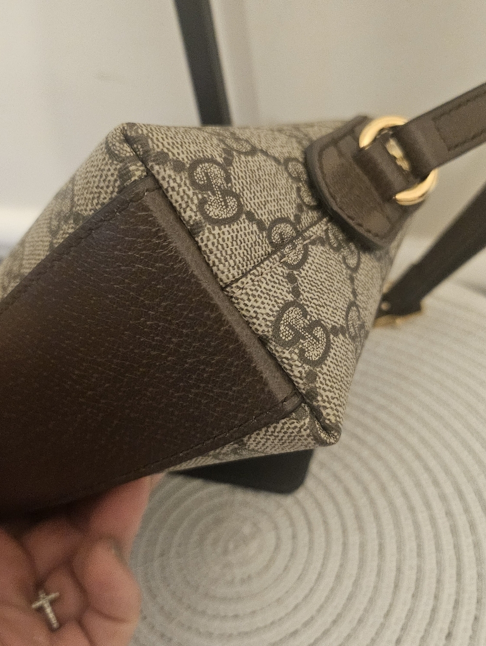 Gucci Ophidia GG Supreme Small Dome Crossbody - Picture 7 of 14